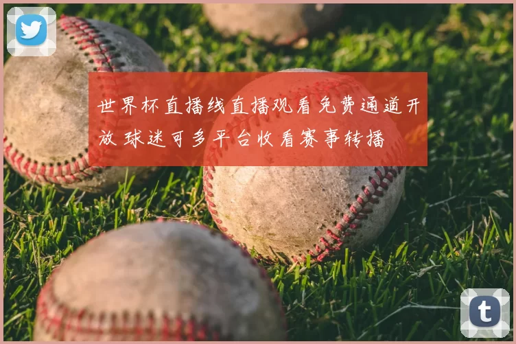 世界杯直播线直播观看免费通道开放 球迷可多平台收看赛事转播